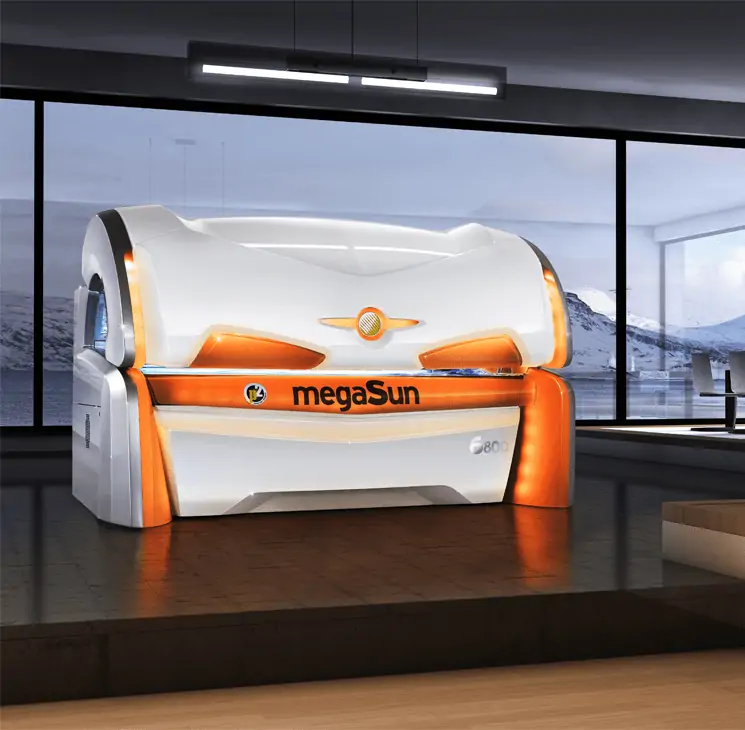 Горизонтальный солярий "MEGASUN 6800 Ultra Power"